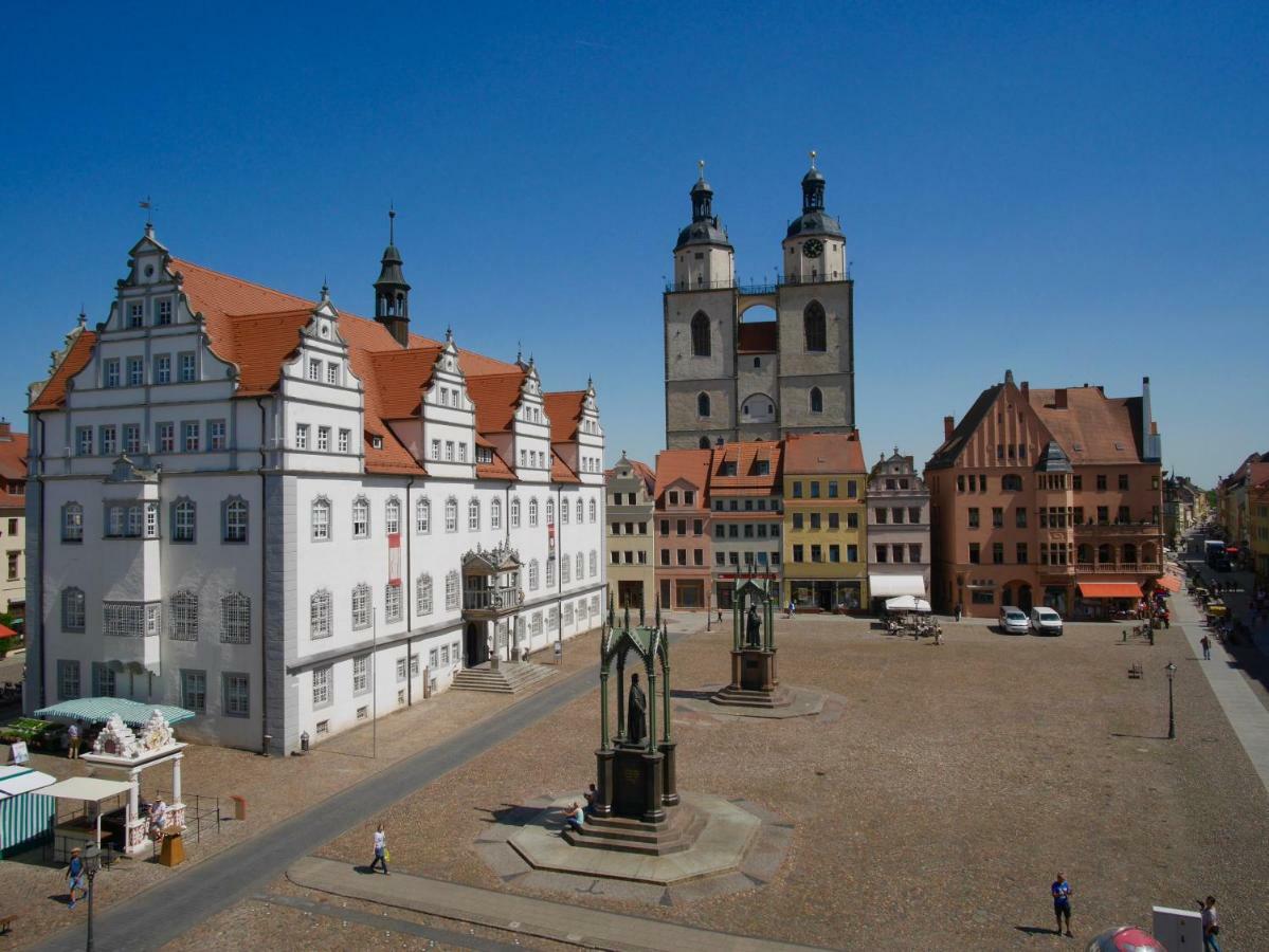 Wohnen Im Ehemaligen Kaminstudio Mit Klimaanlage Apartment Wittenberg ภายนอก รูปภาพ